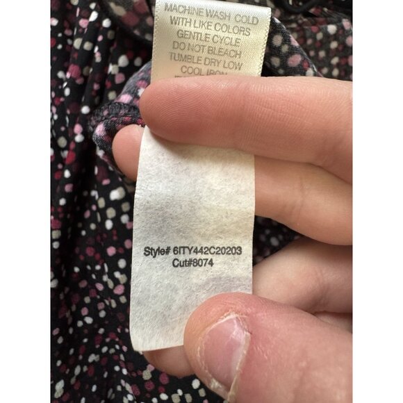 C.J. Banks Christopher & Banks Women Midi Dress Size 1X Stretch Office Classic - Picture 8 of 9